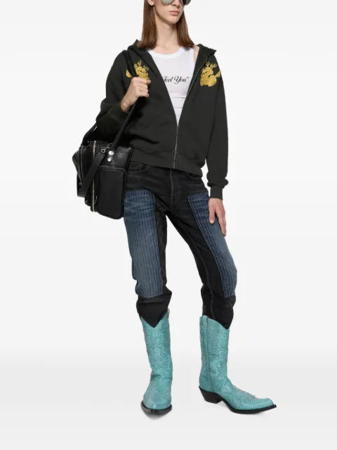 Acne Studios dragon logo hoodie
