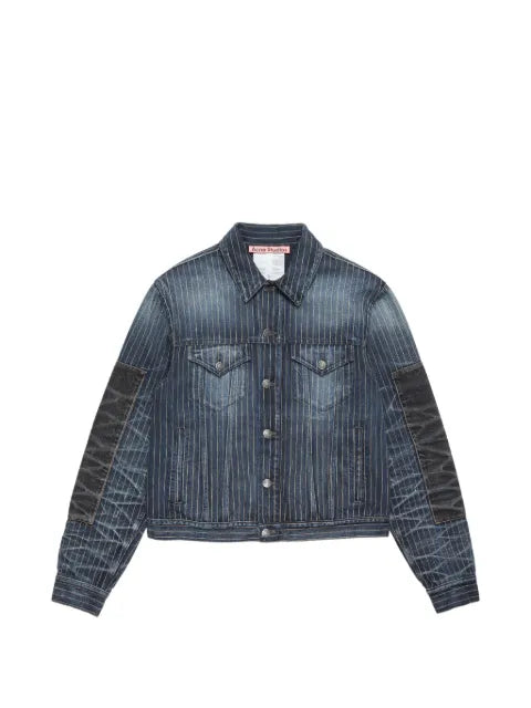 Acne Studios patchwork denim jacket