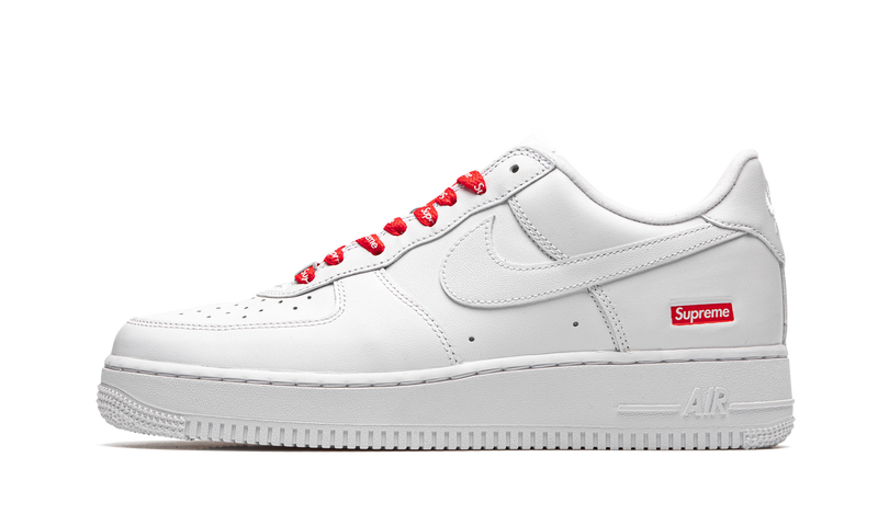 Supreme x Nike Air Force 1 Low 'Mini Box Logo - White' CU9225-100
