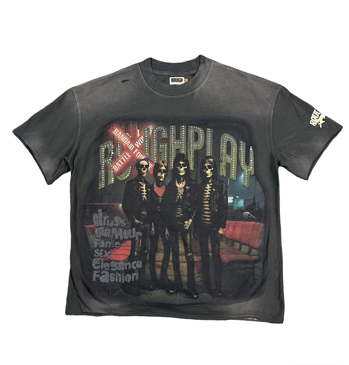 Rough Play Champion Graphic Short-Sleeve T-Shirt